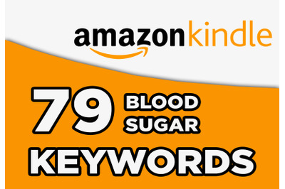 Blood sugar kdp keywords