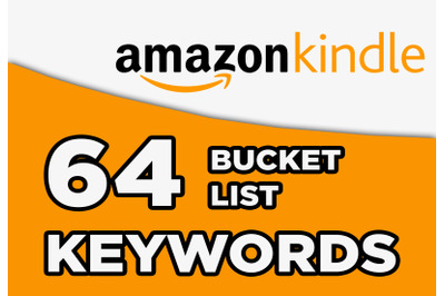 Bucket list kdp keywords