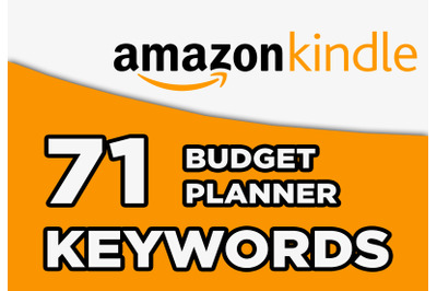 Budget planner kdp keywords