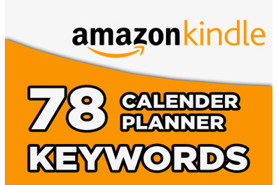 Calendar planner kdp keywords