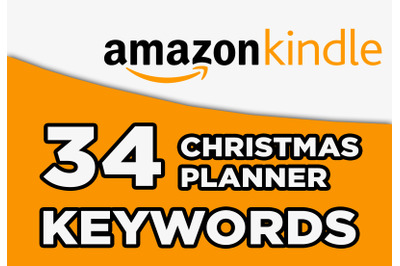 Christmas planner kdp keywords