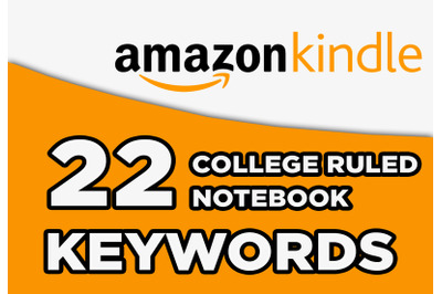 College ruled notebook kdp keywords