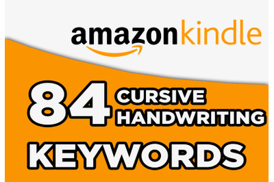 Cursive handwriting kdp keywords