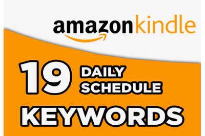 Daily schedule kdp keywords