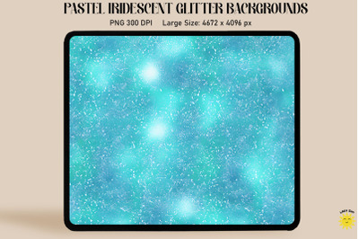 Pastel Blue Iridescent Backgrounds