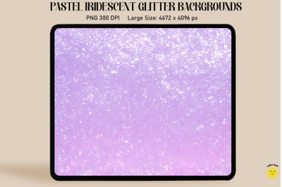 Pastel Lavender Iridescent Backgrounds