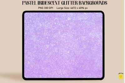 Pastel Lavender Iridescent Backgrounds