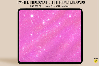 Pastel Magenta Iridescent Backgrounds