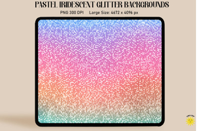 Pastel Ombre Iridescent Backgrounds