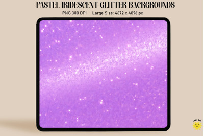 Pastel Purple Iridescent Backgrounds