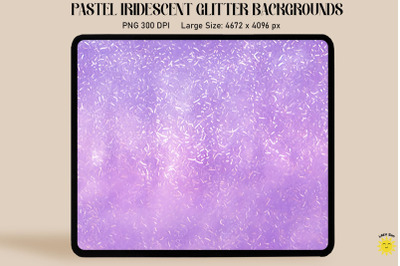 Pastel Purple Iridescent Backgrounds