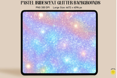 Pastel Silver Iridescent Backgrounds