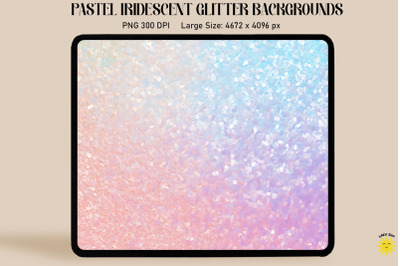 Pastel Colors Iridescent Backgrounds