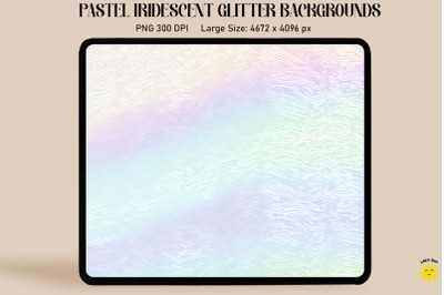 Pastel Colors Iridescent Backgrounds