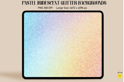 Pastel Colors Iridescent Backgrounds