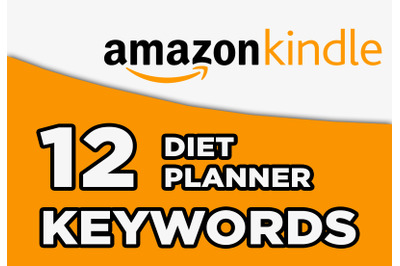 Diet planner book kdp keywords