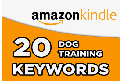 Dog training kdp keywords