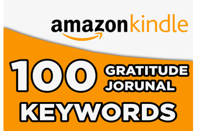 Gratitude journal kdp keywords