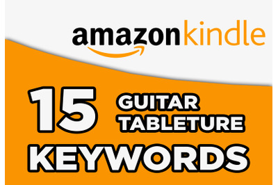 Guitar tableture kdp keywords