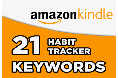 Habit tracker kdp keywords