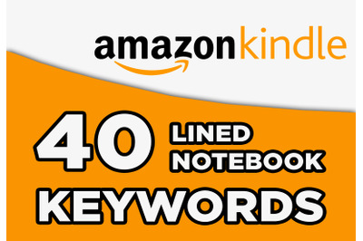 Lined notebook kdp keywords