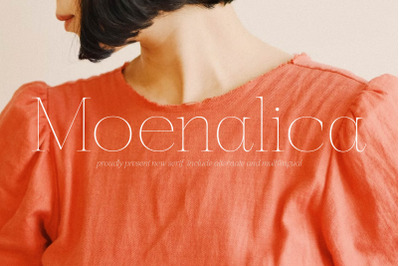 Moenalica Typeface
