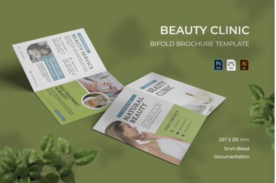 Beauty Clinic - Bifold Brochure