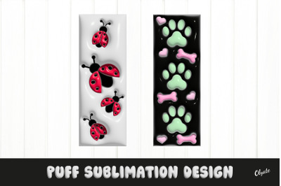 Bookmark For Sublimation. 3D Inflated Design
