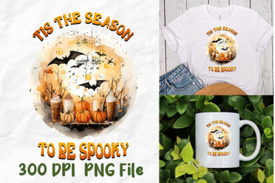 Tis The Season To Be Spooky Pumpkin
