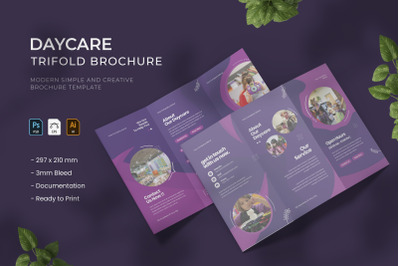 Daycare - Trifold Brochure