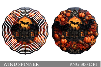 Halloween Wind Spinner Sublimation