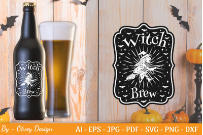 Halloween Spooky Label | Witch Potion