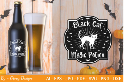 Halloween Spooky Label | Witch Potion