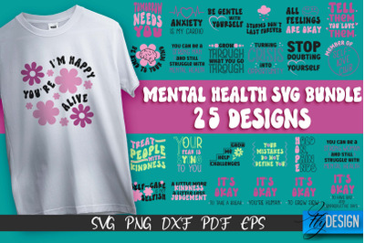 Mental health SVG Design | Funny Quotes SVG Design