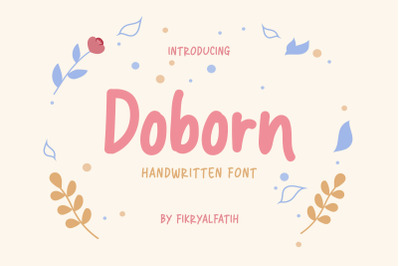 Doborn - Playful Font