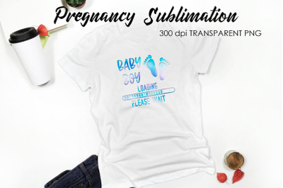 Pregnancy Sublimation | T-shirt Design | Baby Time Design