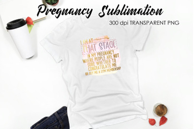 Pregnancy Sublimation | T-shirt Design | Baby Time Design