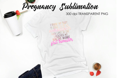 Pregnancy Sublimation | T-shirt Design | Baby Time Design