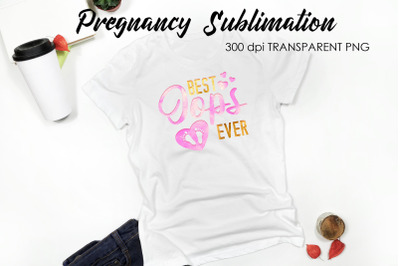 Pregnancy Sublimation | T-shirt Design | Baby Time Design