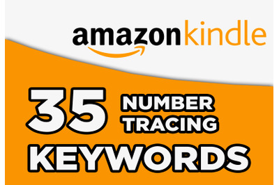 Number tracing kdp keyword list