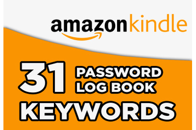 Password log book kdp keywords