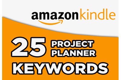 Project planner kdp keywords