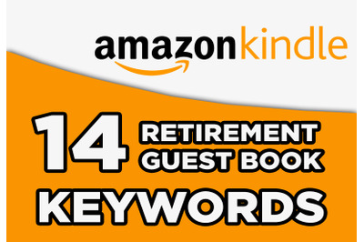 Retirement guest book kdp keywords