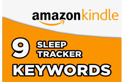 Sleep tracker kdp keywords