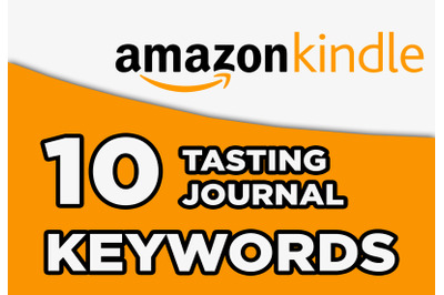 Tasting journal kdp keywords