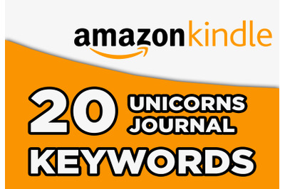 Unicorns journal kdp keywords