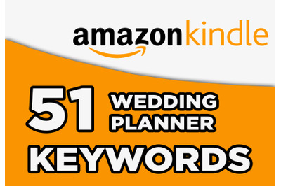 Wedding planner kdp keywords