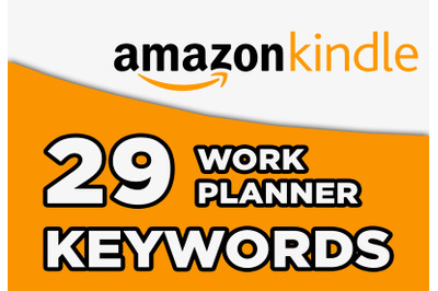 Work planner kdp keywords