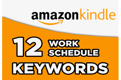 Work schedule kdp keywords