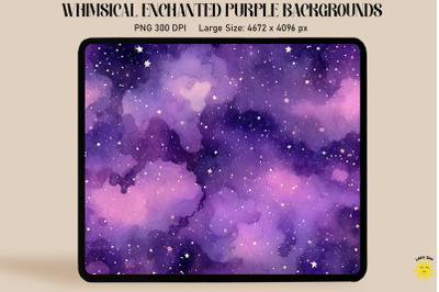 Celestial Dreams Galaxy Purple